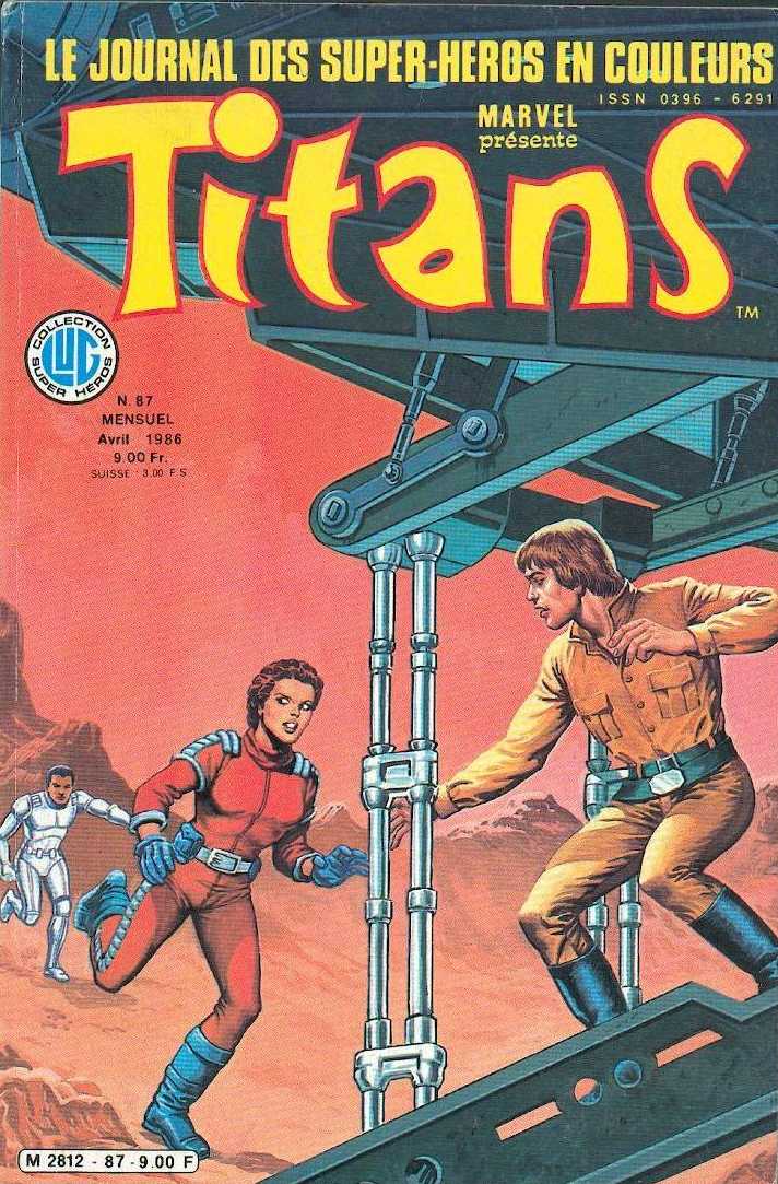 Scan de la Couverture Titans n 87